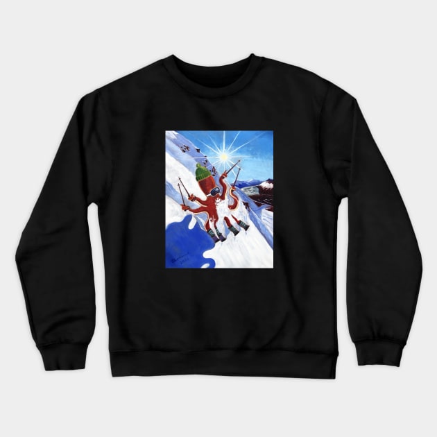 Octo-Schuss Crewneck Sweatshirt by realartisbetter